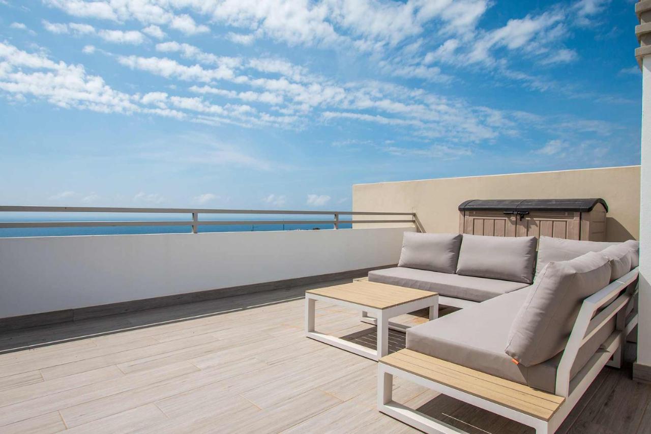 Вилла Capistrano Garden, Piscina Privada Y Vistas Al Mar Нерха Экстерьер фото